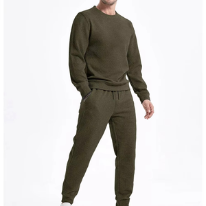 Conjunto Deportivo Informal con Capucha y Logotipo Personalizado, Chándal de 2 Piezas para Hombre, para Entrenamiento, Fitness, Deportes, Invierno - Product Image 5
