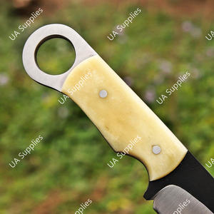 Cuchillo de Caza Profesional de Acero Inoxidable de Alta Calidad, 58 HRC, Afilado como una Navaja, para Senderismo, Camping y Caza al Aire Libre, con Funda, OEM/ODM - Product Image 5