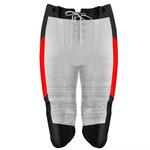 Ensemble d'uniformes de football américain en sergé imprimé par transfert thermique de haute qualité, logo personnalisable, vêtements antibactériens - Product Image 3