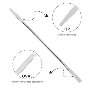 Multipurpose Makeup Spatula Long Handle Cosmetic Cream Mixer <b>Foundation</b> Applicator Skincare Beauty Tool Salon Equipment - Product Image 3