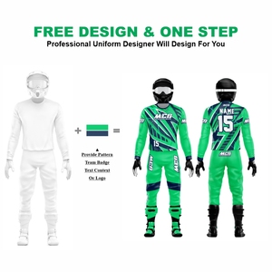 Awesome Digital Print Washed Breathable Quick Dry % Polyester Eco Friendly <b>Plus</b> <b>Size</b> Motocross MTB Dirt Bike Racing Uniforms - Product Image 2