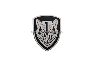 El mejor Material, recién llegado, Parche de PVC con forma de flor, tela de sarga para coser, gran oferta, cantidad a granel, buena calidad - Product Image 6