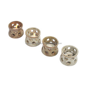 Portavelas de luz en T votiva de alta calidad desocrativo hecho a mano soporte de luz de té de Metal forma de tamaño personalizado a precio competitivo - Product Image 2