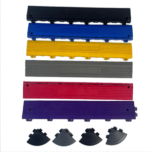 Dalles de garage emboîtables, tapis de sol en plastique ventilés pour atelier de detailing automobile - Product Image 6