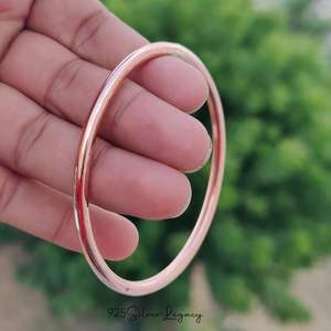 Brazalete de Cobre Sólido y Grueso, Ajustable, Curativo, Hecho a Mano, Joyería Unisex - Product Image 2