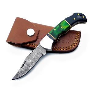 Customised Damascus Steel <b>Folding</b> <b>Knife</b> Back Lock Pakka Wood Handle Sheath Pocket EDC Camping & Hunting <b>Knife</b> OEM/ODM - Product Image 2