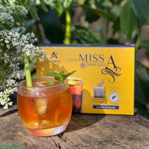 Café en Bolsa para Cold Brew, Sabor Natural, Alta Calidad, 100% Arábica, MISS ARABICA THA1 Catimor Specialty, 120g (12gx10 bolsas), Venta al Por Mayor - Product Image 2