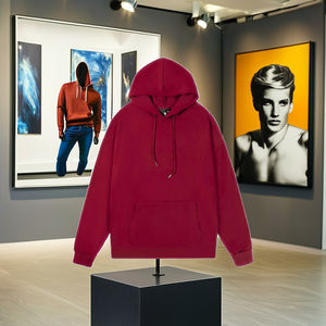 Sudadera con Capucha Unisex de Lana con Logotipo Personalizado, Estilo Urbano, Talla Grande, para Hombre y Mujer, Estampado Otoñal, Cuello con Capucha, Venta al por Mayor - Product Image 1