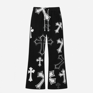 Pantalon de survêtement évasé en satin pour femme, nouvelle collection 2026, haute qualité, couleur personnalisable, en promotion - Product Image 1
