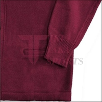 Kardigan Tiki Taka ODM Berkualitas Tinggi, Warna Solid, Kerah Lipat, Anti Kusut, Cepat Kering, Cocok untuk Perjalanan Bisnis dan Fashion Musim Dingin