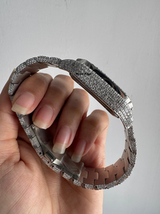 Customized Moissanite Diamond <b>Watch</b> <b>Men's</b> Jewelry Gift <b>for</b> Him Stainless Steel Jewelry <b>Mechanical</b> <b>Watches</b> <b>for</b> <b>Men</b> - Product Image 4