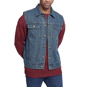 Super quick dry casual look breathable Men's Denim <b>Vest</b> high demanding latest style trending custom logo trendy Men's Denim <b>Vest</b> - Product Image 4