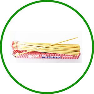 Allumettes de sécurité pour barbecue 280x3x3mm, 40 bâtonnets, écologiques, résistantes à l'eau, flamme puissante, impression sur boîte d'allumettes pour barbecue, camping, extérieur - Product Image 5