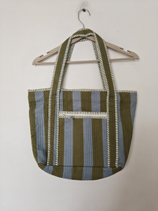 Cotton Floral Textile Shoulder Shopping <b>Bag</b> Double Handles Zipper Closure <b>Medium</b> <b>Size</b> Daily Use Rajasthan Shree Balajee Garments - Product Image 1
