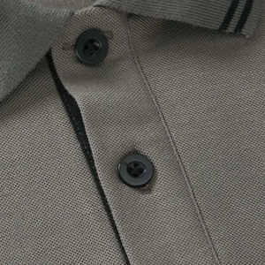 Polo Minimalista para Hombre, Manga Corta, Casual, de Negocios, Corte Ajustado, Verano, Cómodo, Venta al Por Mayor - Product Image 4