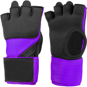 Bandages de boxe professionnels confortables à logo personnalisé, directement de l'usine, meilleurs gants d'arts martiaux - Product Image 5