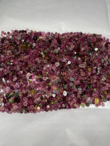 Cabujones de turmalina al por mayor, piedras preciosas sueltas de formas mixtas, para la fabricación de joyas - Product Image 3