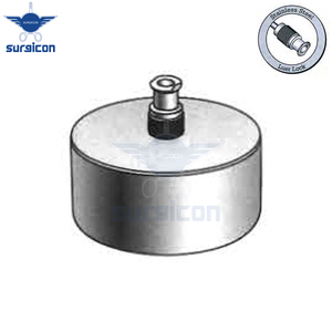 Holding Device Length 40 mm with Luer <b>Lock</b> Stainless Steel Surgical Holding Device with <b>Dual</b> Luer <b>Lock</b> Connection - Product Image 6