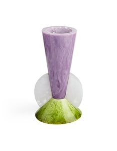 Jarrón de Flores Artístico de Resina Blanca Moderna de Alta Calidad, Ecológico, para Decoración del Hogar, Sala de Estar, Bar Mitzvah, Boda - Product Image 1