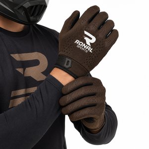 Best Design RONAL SPORTS Motocross Cycling MTB Bike Racing <b>Gloves</b> Breathable Full Finger BMX <b>MX</b> Downhill Polyester Cotton Buckle - Product Image 3