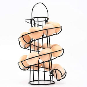 3-Tier Bamboo <b>Egg</b> Holder For Countertop Large Capacity Wooden <b>Egg</b> Storage Rack For 36 Fresh <b>Eggs</b> Rustic Farmhouse Kitchen - Product Image 5