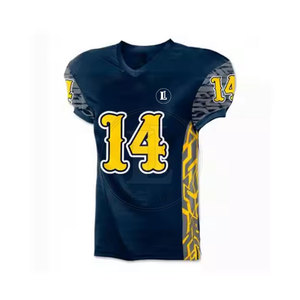 Uniforme de Fútbol Americano Transpirable de Alta Calidad Hecho a Medida con Logotipo Personalizado, Servicio OEM y Nuevo Diseño - Product Image 2