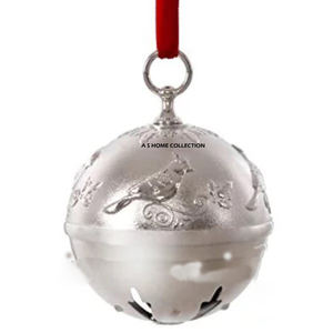 Ornement de Noël en forme de boule, thème festif, aspect antique doré, fait main, haute qualité, vierge pour sublimation - Product Image 3