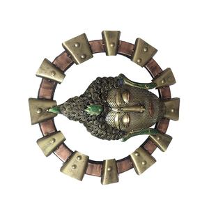 Listo para Comprar: Decoración de Pared Artesanal de Hierro Antiguo con Buda, Ideal para Arte Mural, Decoración del Hogar y como Artículo de Regalo - Product Image 5