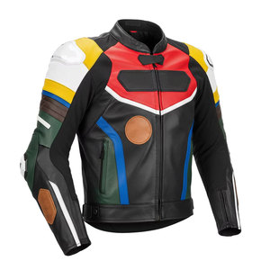 Full Sleeve Leather Protective Motorcycle <b>Racing</b> <b>Jackets</b> motorcycle <b>racing</b> apparel customize leather protective adult <b>Jackets</b> - Product Image 3