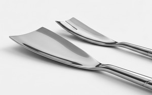 Ensembles de couverts décoratifs pour table à manger, avec poignée torsadée en métal, en acier inoxydable de qualité supérieure, de style royal et design - Product Image 3