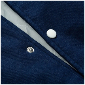 2026 Trendy Spring Streetwear Waterproof Windproof Fleece Varsity Bomber <b>Jacket</b> OEM Custom Chenille Patch Front College - Product Image 6