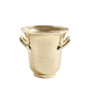 Luxury <b>Beer</b> Ice <b>Bucket</b> Home Decor Cast Aluminium Beverage Party Wine Cooler Champagne <b>Bucket</b> With Handle Custom Logo - Product Image 1