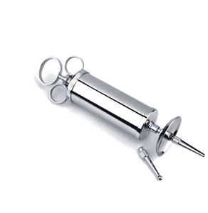 Wholesale Veterinary Ear Wax Removal Double Syringe for Cattle with <b>Thread</b> <b>Lock</b> Private Label - Product Image 3