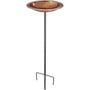 Wholesale <b>Bird</b> Bath <b>Bird</b> <b>Feeder</b> Prong Base Flame Copper Bowl for Garden Outside Yard Patio Decoration by Ambience Lifestyle - Product Image 1