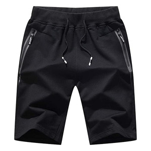 Shorts décontractés mi-longs pour hommes, brodés, taille haute, en coton respirant et écologique pour usage quotidien, fabricant OEM - Product Image 5