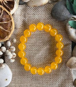 Bracelet en perles de résine acrylique, bracelet extensible tendance pour femmes, accessoires de bijoux faits à la main - Product Image 5