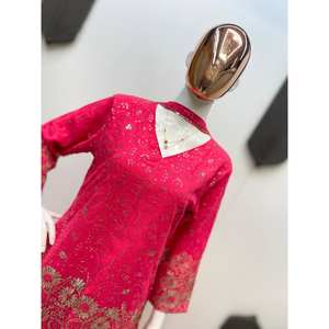 Ensemble haut-bas de soirée pour femmes de créateur avec une belle Dupatta - Product Image 4