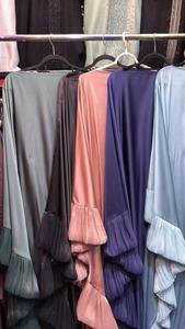 Elegante Kaftán Abaya de Verano para Mujer, Hecho a Mano en Dubái, Ropa Islámica Tradicional y Accesorios Diseñados para Musulmanas - Product Image 6