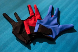 Guantes de billar de medio dedo con correa ajustable para la muñeca, para práctica de billar y snooker, deportivos unisex - Product Image 6