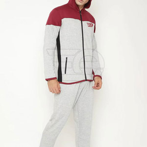 Jogging Men Zipper Hooded Tracksuits Gym Fitness Running Training Outdoor Lightweight Comfortable Activewear - Product Image 2