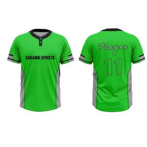 ชุดยูนิฟอร์มเบสบอลซอฟต์บอลสไตล์เฉพาะของผู้ขาย ผ้าระบายอากาศได้ดี ปรับแต่งได้ตามต้องการ บริการ OEM ออกแบบชุดยูนิฟอร์มเบสบอล - Product Image 4