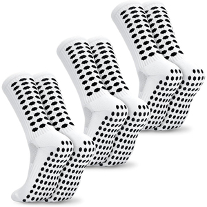 <b>Wool</b> Cotton Acrylic Knitted Summer Knee High Football <b>Socks</b> Anti Skid Soccer Breathable Compression Sports Training <b>Socks</b> - Product Image 5