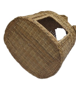 Cama Ecológica para Mascotas de Mimbre Ovalada Tejida a Mano para Gatos y Perros - Product Image 4