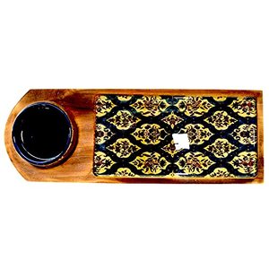 Premium Wooden Decorative Tray for Sophisticated Gatherings Rustic Wooden Printed Tray for Vintage Inspired Homes at <b>low</b> cost - Product Image 3