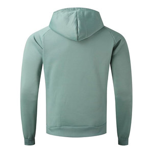 Sweat-shirt à capuche sans cordon pour homme, personnalisable avec logo, en coton épais, coupe oversize, vierge, style streetwear décontracté pour le quotidien 2026 - Product Image 6