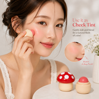 Baume blush naturel de haute qualité Nicher pour peaux claires, utilisation sur le visage, 4g, accessoire de beauté