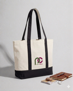 Wholesale <b>Large</b> Size Trader Joe's Colorful <b>Canvas</b> Shopping Tote <b>Bags</b> for Daily Use - Product Image 5