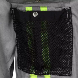 Overol de Trabajo Profesional OEM, Ropa de Seguridad Industrial, Construcción Reforzada, Cinta Reflectante Plateada FR, Poliéster - Product Image 6