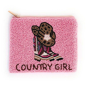 Porte-monnaie zippé brodé multicolore perlé, pochette artisanale de luxe style bohème, cadeau promotionnel ethnique pour mariage et fête, logo personnalisé - Product Image 2