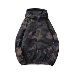 Chaqueta Cortavientos de Camuflaje para Hombre, Chaqueta con Capucha, Chaqueta Cortavientos con Estampado Personalizado, Chaqueta Anorak - Product Image 6